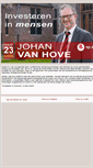 Mobile Screenshot of johanvanhove.be